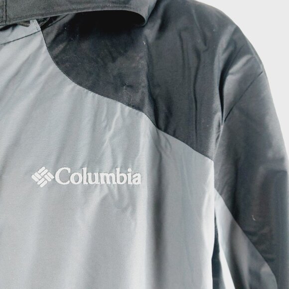 Columbia Men's Black Gray Versatile Triple Interchange Snow Windbreaker Jacket L - Picture 9 of 13